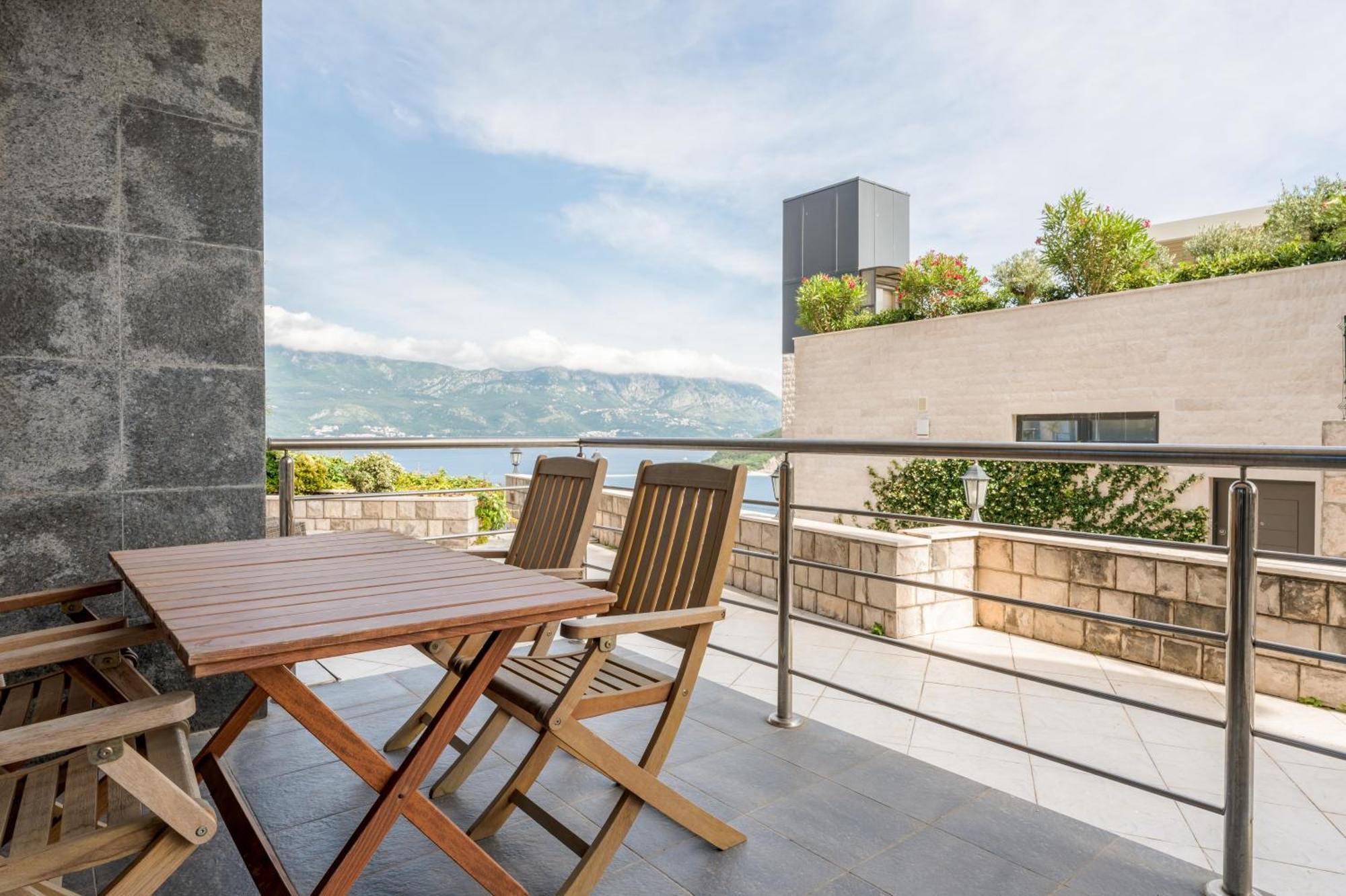 Ferienwohnung Vidikovac Marble House Budva Exterior foto