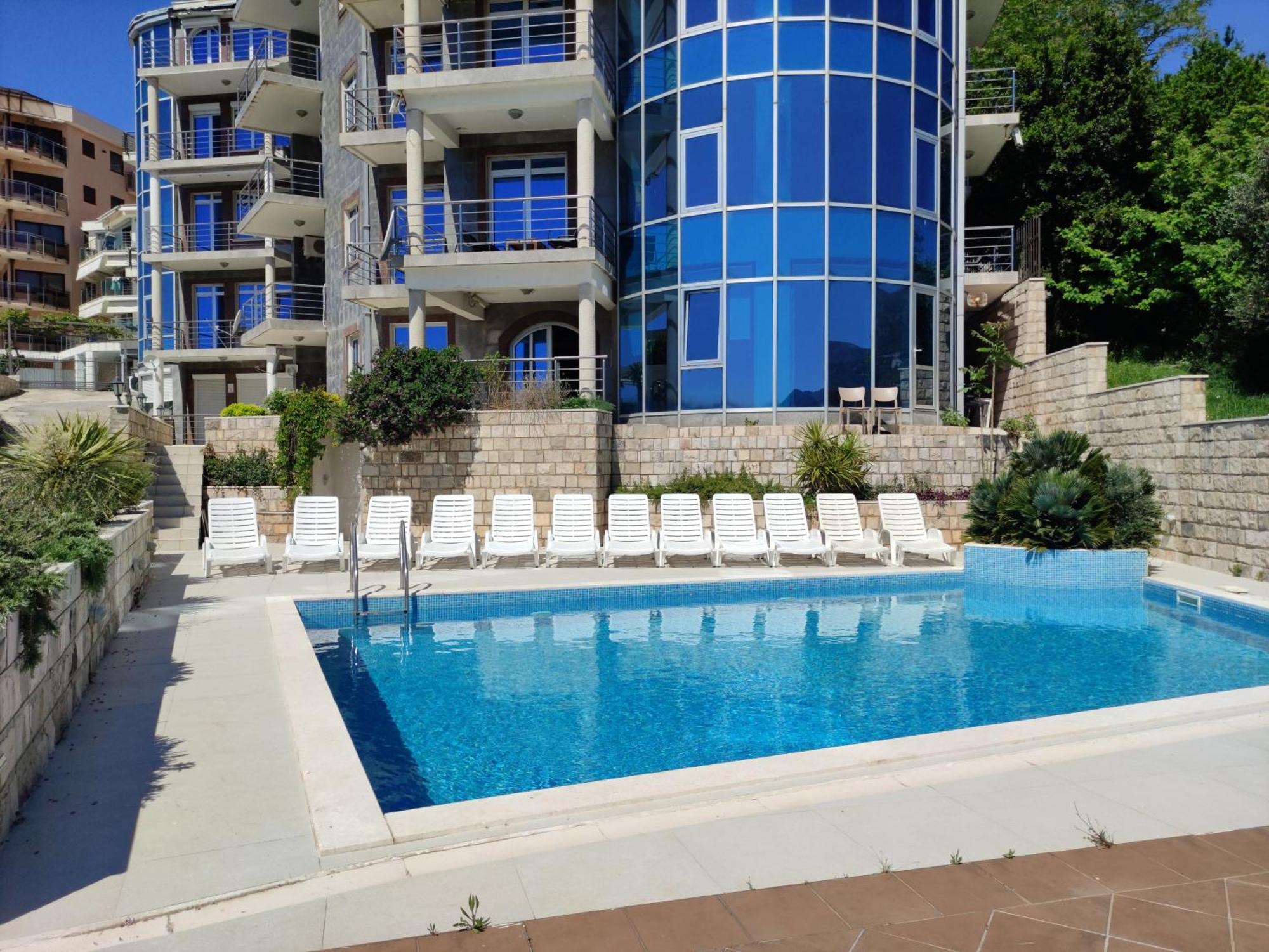 Ferienwohnung Vidikovac Marble House Budva Exterior foto